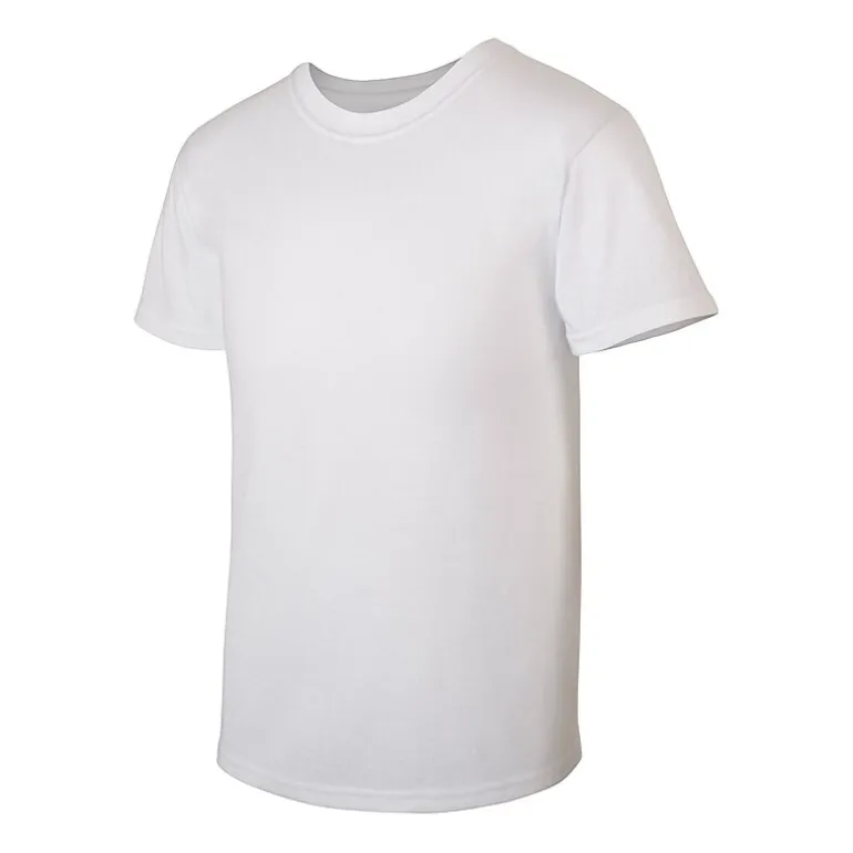 Hanes Big Boys 5 + 2 Crew Neck Short Sleeve T-Shirt Bonus Pack