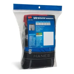 Hanes Big Kid Boys 10 Pack Boxer Briefs Bubf10