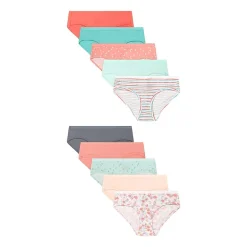 Hanes Big Kid Girls 10 Pack Hipster Panty Gucsh1