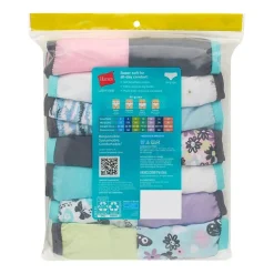 Hanes Bonus Pack Little & Big Kid Girls 12+2 Pack Hipster Panty Guh14b