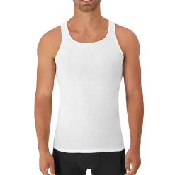 Hanes Comfortsoft Mens Scoop Neck Sleeveless 4 Pack Tank