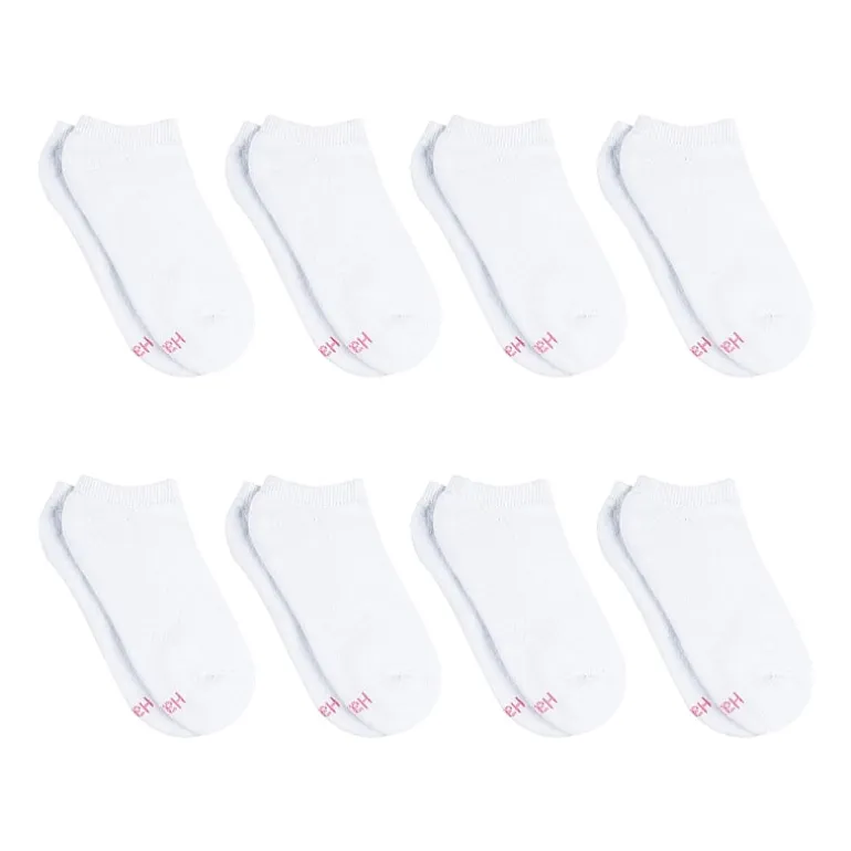 Hanes Cool Comfort Cushion Womens Multi-Pack 8 Pair No Show Socks