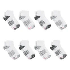 Hanes Cool Comfort Womens BREATHABLE Multi-Pack 8 Pair Quarter Ankle Socks