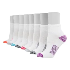 Hanes Cool Comfort Womens BREATHABLE Multi-Pack 8 Pair Quarter Ankle Socks