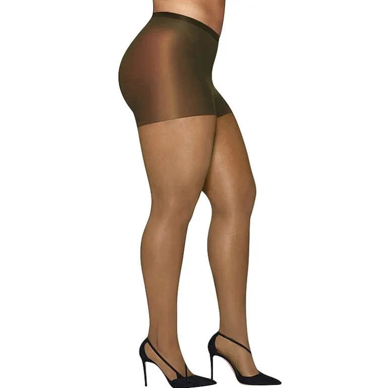 Hanes Curves Pantyhose Plus Hsp002