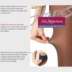 Hanes 20 Denier Pantyhose Slk001