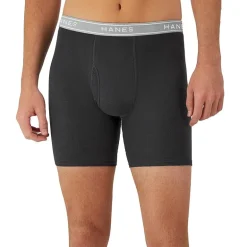 Hanes Fresh Iq Bonus Pack Mens 5 Pack Boxer Briefs J349b5