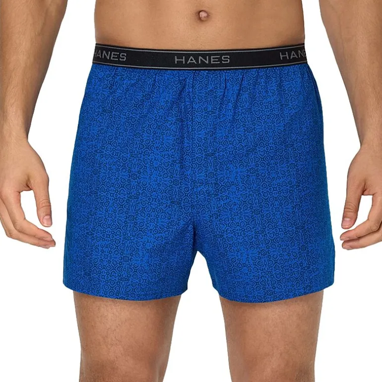 Hanes Freshiq Comfortflex Waistband Mens 4 Pack Boxers J838t4