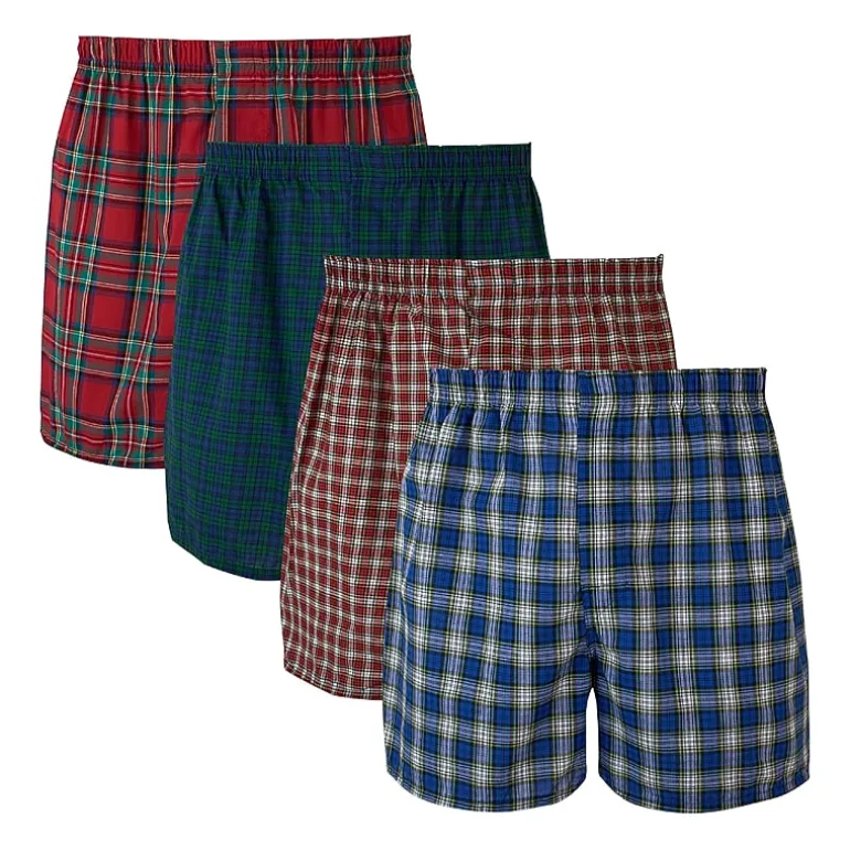 Hanes Freshiq Comfortflex Waistband Mens 4 Pack Boxers J838t4