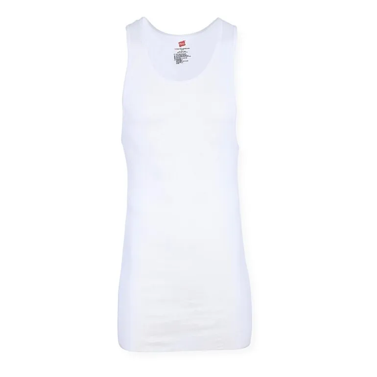 Hanes Fresh Iq Mens Scoop Neck Sleeveless 5 Pack Big and Tall Tank