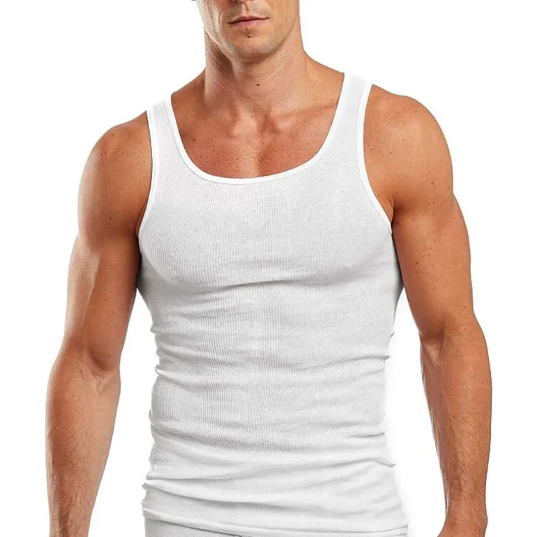 Hanes Fresh Iq Mens Scoop Neck Sleeveless 5 Pack Big and Tall Tank