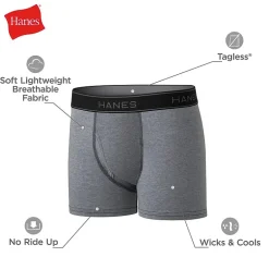 Hanes Little & Big Boys 5+2 Bonus Pack Boxer Briefs