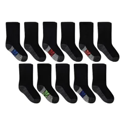 Hanes Little & Big Kid Boys 10+1 Bonus Pairs Crew Socks