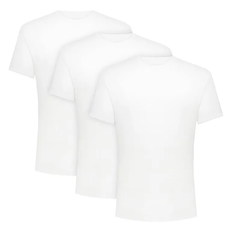 Hanes® Men's Big & Tall Ultimate 3-Pack ComfortSoft® Crewneck T-Shirts Undershirts 787BM3