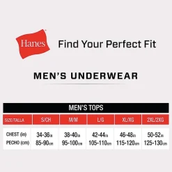 Hanes Mens 4 Pack Short Sleeve Crew Neck Moisture Wicking T-Shirt Bonus Pack