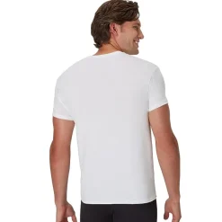 Hanes Mens 4 Pack Short Sleeve Crew Neck Moisture Wicking T-Shirt Bonus Pack