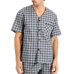 Hanes Mens Short Sleeve 2-pc. Big Pajama Set