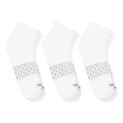 Hanes® Men's Ultimate Absolute Comfort, 3 Pairs Moisture-Wicking Ankle Socks