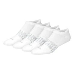 Hanes® Men's Ultimate Absolute Comfort, 3+1 Bonus Pack, No-Show Socks with Heel Shield