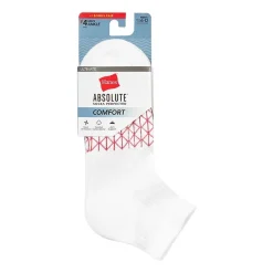 Hanes® Men's Ultimate Absolute Comfort, 3+1 Bonus Pack, Ankle Socks