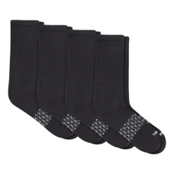 Hanes® Men's Ultimate Absolute Comfort, 3+1 Bonus Pack Crew Socks
