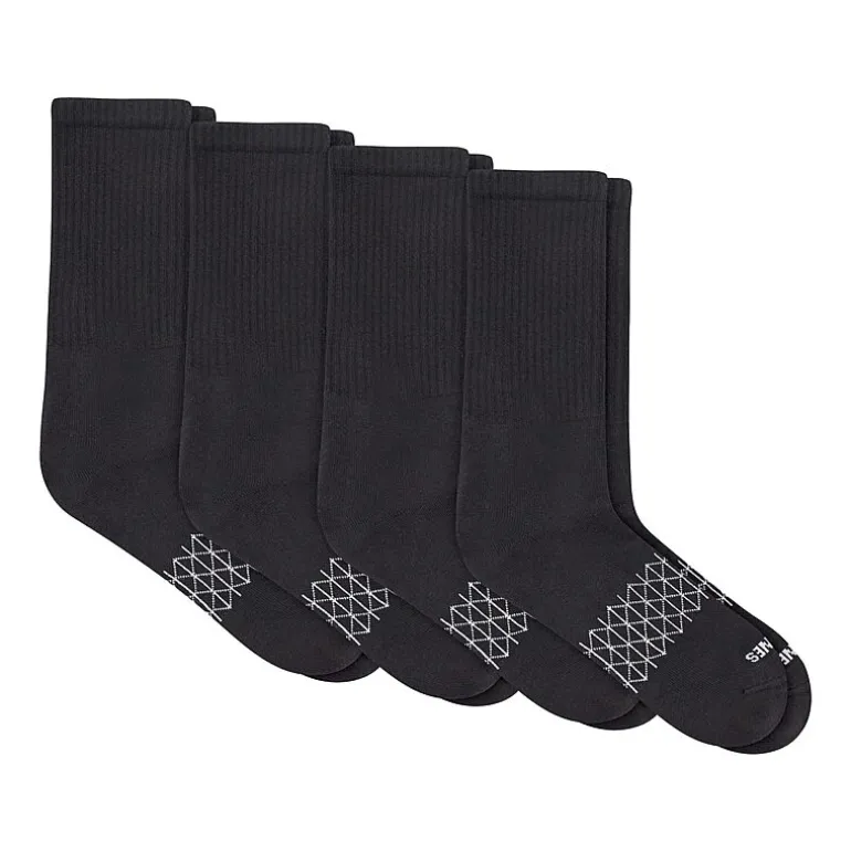 Hanes® Men's Ultimate Absolute Comfort, 3+1 Bonus Pack Crew Socks
