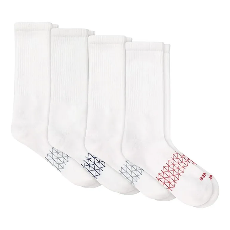 Hanes® Men's Ultimate Absolute Comfort, 3+1 Bonus Pack Crew Socks