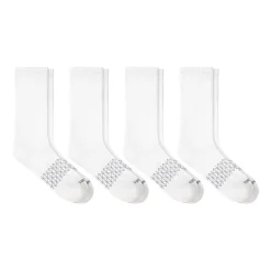 Hanes® Men's Ultimate Absolute Comfort, 3+1 Bonus Pack Crew Socks