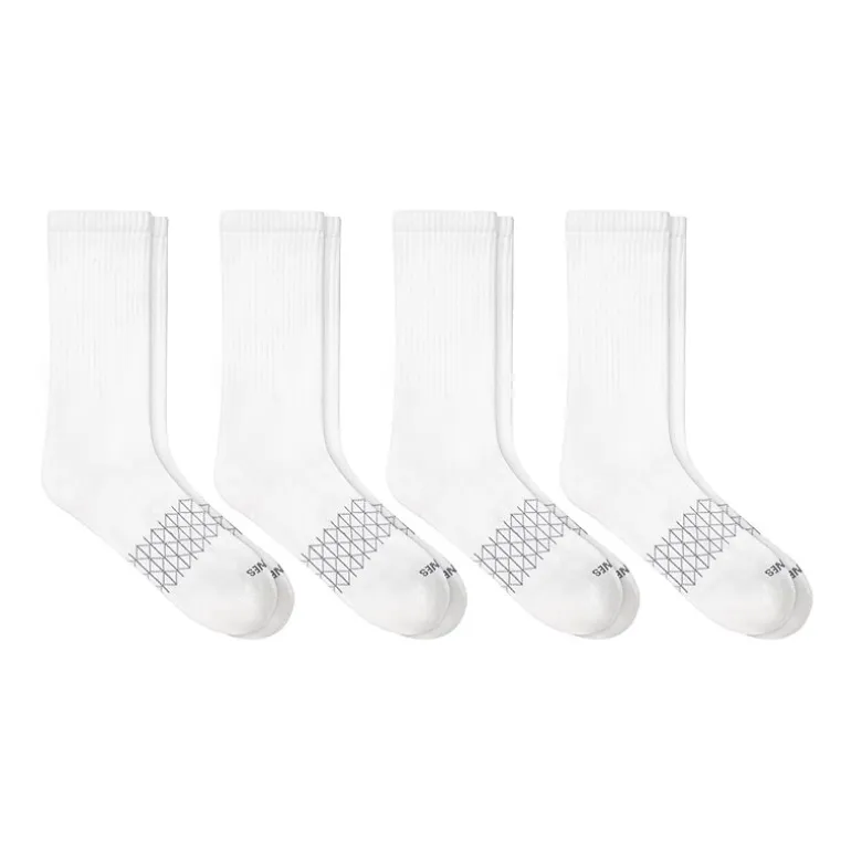 Hanes® Men's Ultimate Absolute Comfort, 3+1 Bonus Pack Crew Socks