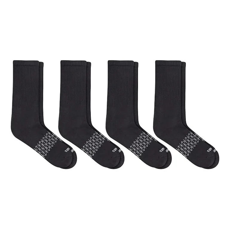 Hanes® Men's Ultimate Absolute Comfort, 3+1 Bonus Pack Crew Socks