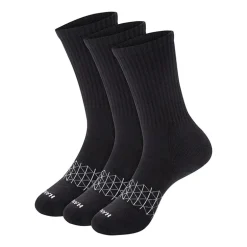 Hanes® Men's Ultimate Absolute Comfort 3 Pairs, Moisture-Wicking Crew Socks