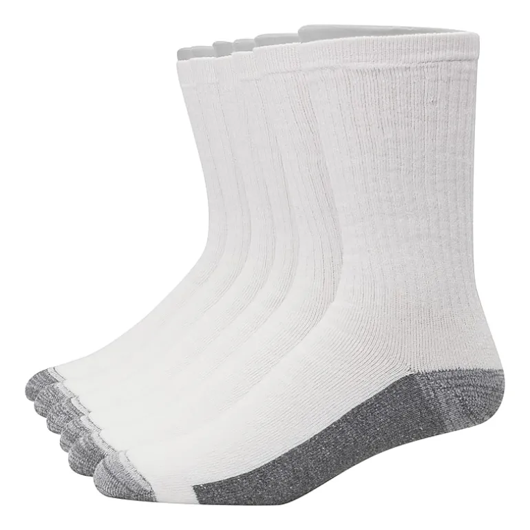Hanes® Men's Ultimate 6-Pack Ultra Cushion Crew Socks