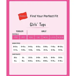 Hanes Originals Supersoft Little & Big Kid Girls U Neck Sleeveless 4 Pack Tank