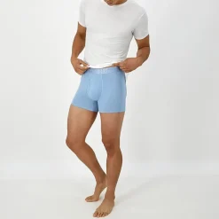 Hanes Originals Supersoft Mens 3 Pack Cooling Multi-Pack Comfort Waistband Trunks Uo2tb3