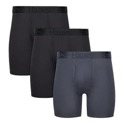 Hanes Originals Supersoft Total Support Pouch Mens 3 Pack Support Pouch Boxer Briefs Uosba3