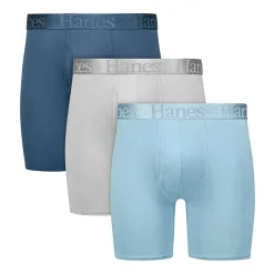 Hanes Originals Supersoft Total Support Pouch Mens 3 Pack Support Pouch Boxer Briefs Uosba3