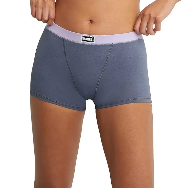 Hanes Originals Ultimate Womens Boxer Briefs 3 Pack