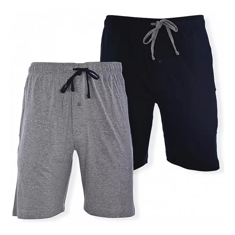 Hanes® 2-pk. Jersey Pajama Shorts–Big & Tall
