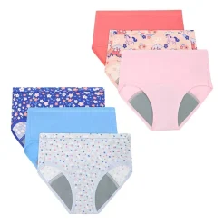 Hanes Potty Trainer Toddler Girls 6 Pack Briefs Tguptb