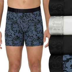 Hanes Supersoft Bonus Pack Mens 4 Pack Boxer Briefs Uo2bd4