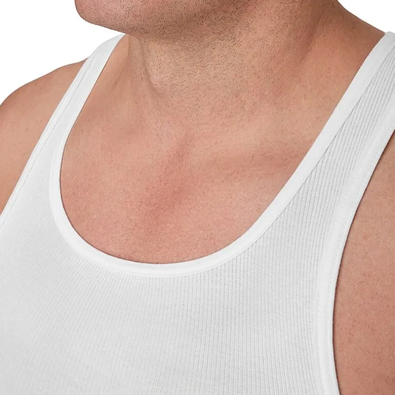 Hanes® Ultimate Big & Tall Men’s 4-Pack ComfortSoft® Tall Man Tank Undershirts