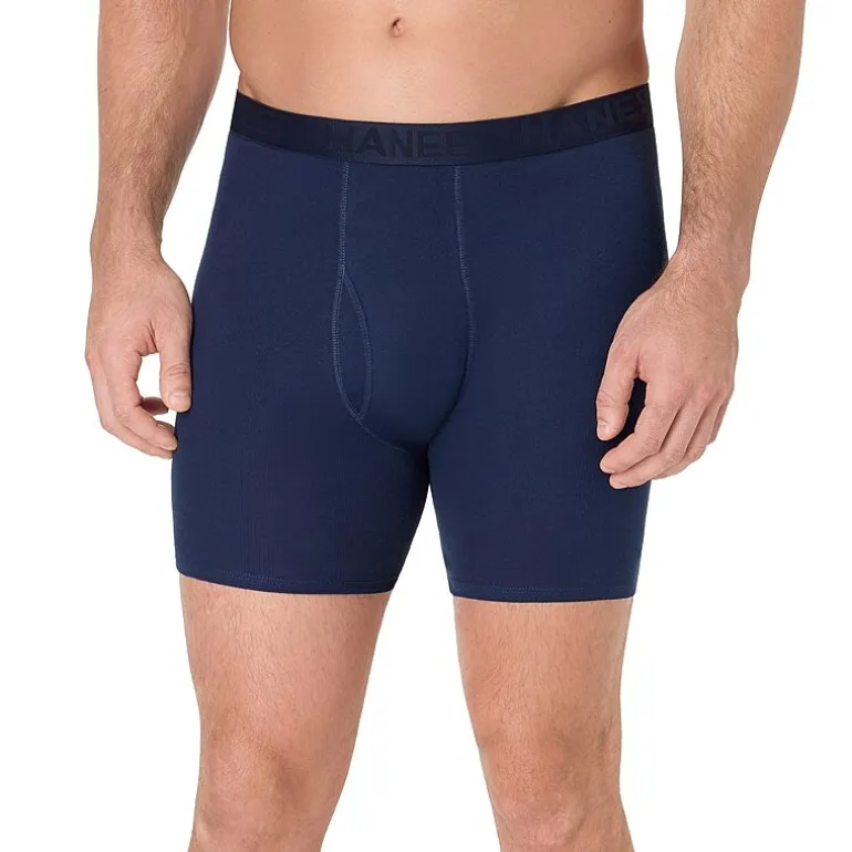 Hanes® Ultimate Big & Tall Men’s Underwear 3-Pack ComfortSoft® Boxer Briefs Underwear 7703b3