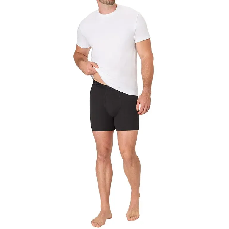 Hanes® Ultimate Big & Tall Men’s Underwear 3-Pack Comfort Flex Fit® Underwear Boxer Briefs with Total Support Pouch™ Ufsxy3