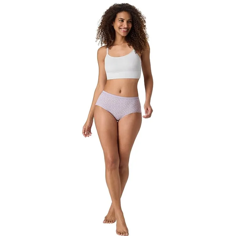 Hanes Ultimate® 6+1 Bonus Pack Breathable Cotton Brief Panties Underwear 40H7CC