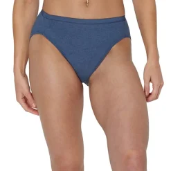 Hanes Ultimate™ Cool Comfort™ Cotton Ultra Soft Womens Average + Full Figure 6 Pack Cooling Multi-Pack High Cut Panty 43h6cc