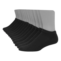 Hanes Ultimate Mens Multi-Pack 12 Pair Low Cut Socks