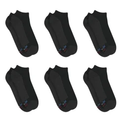 Hanes Ultimate Mens Multi-Pack 6 Pair Low Cut Socks