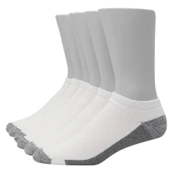 Hanes Ultimate Mens Multi-Pack 6 Pair Low Cut Socks