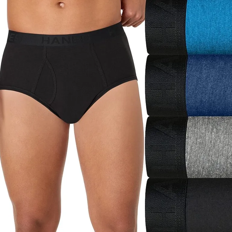 Hanes® Ultimate Men’s Underwear 4-Pack ComfortBlend® Briefs Underwear Ubbfc4