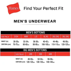 Hanes® Ultimate Men’s Underwear 3-Pack ComfortBlend® Boxer Briefs Underwear, Moisture-Wicking Ubbbb3